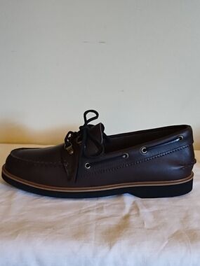 SPERRY SHOES - MEN'S-DARK BROWN, SZ 12 - NEW IN BOX
